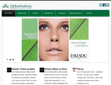 Tablet Screenshot of dermfarma.com